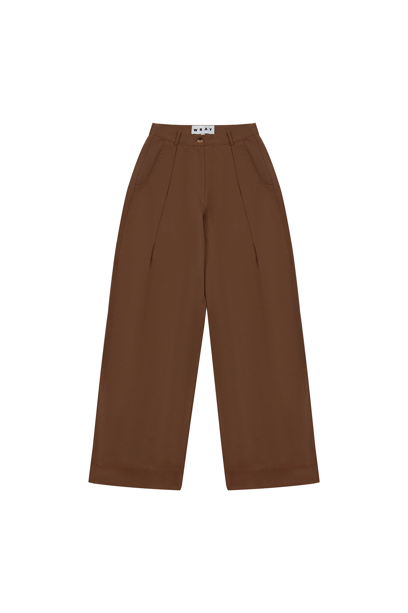 Brown Pintuck Pants – Siri Studio