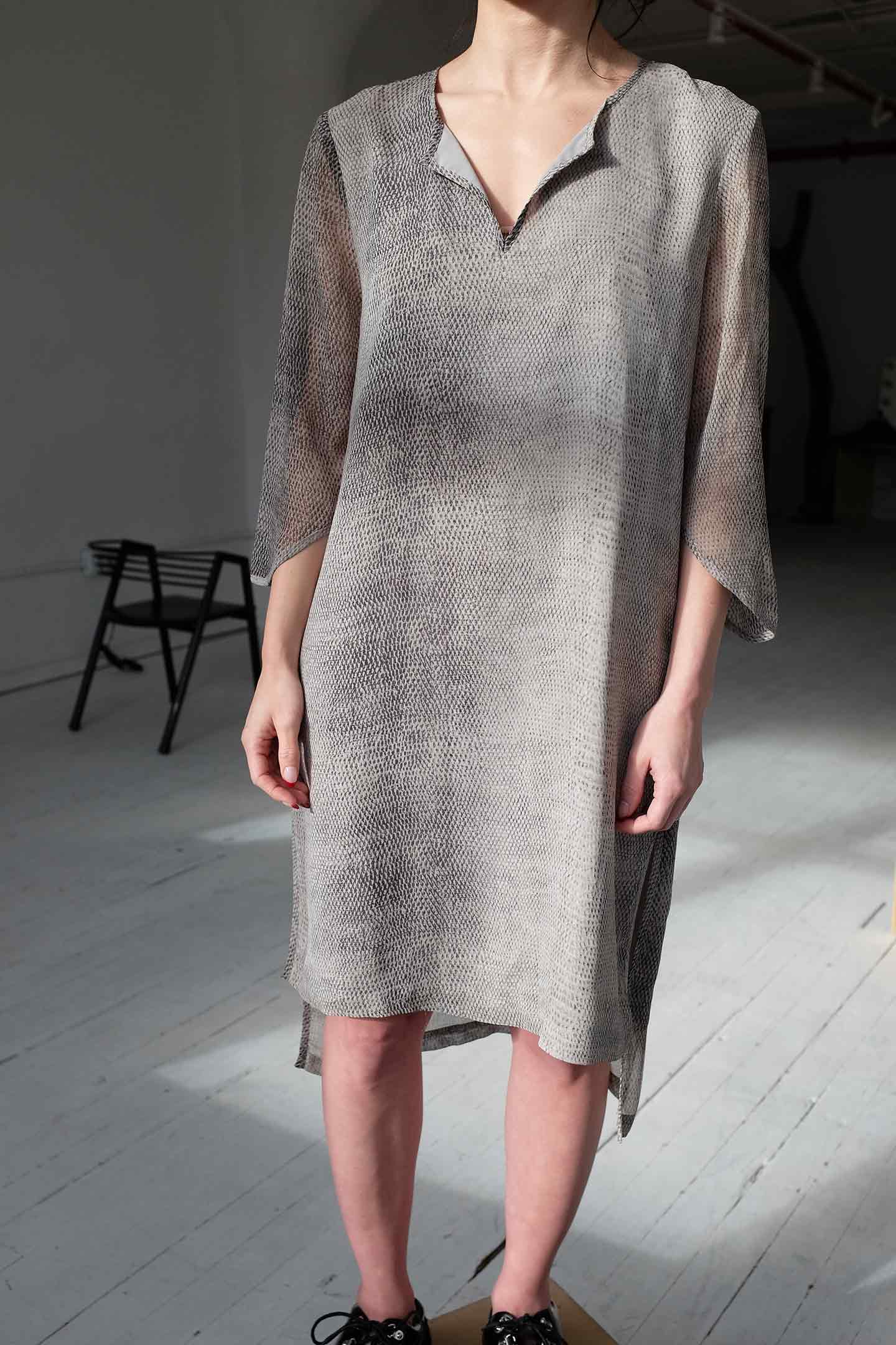 Silk clearance tunic dress