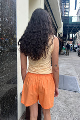 Windy Beach Short Sample - Tangerine