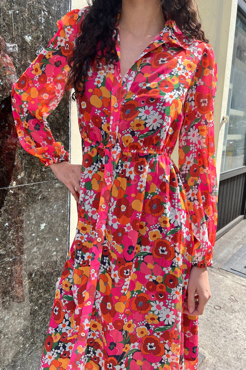 Vision Dress Sample - Mod Floral