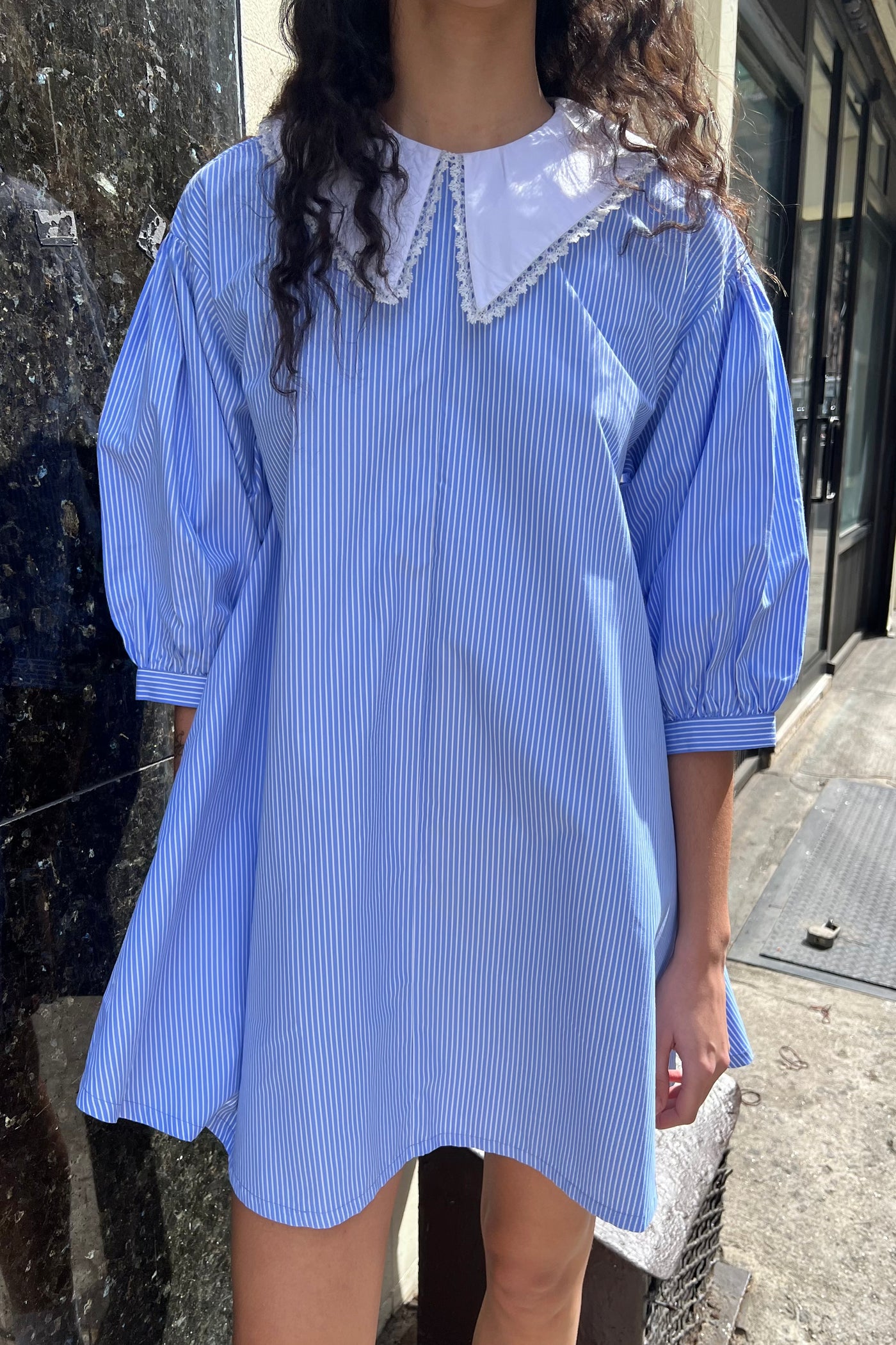 Baker Dress - Stripe