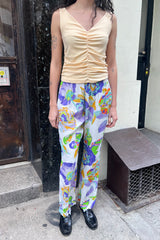 Sol Straight Leg Pant Sample - Digital Rose