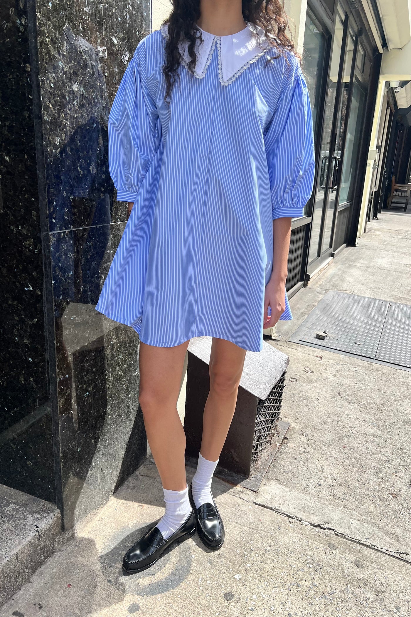 Baker Dress - Stripe