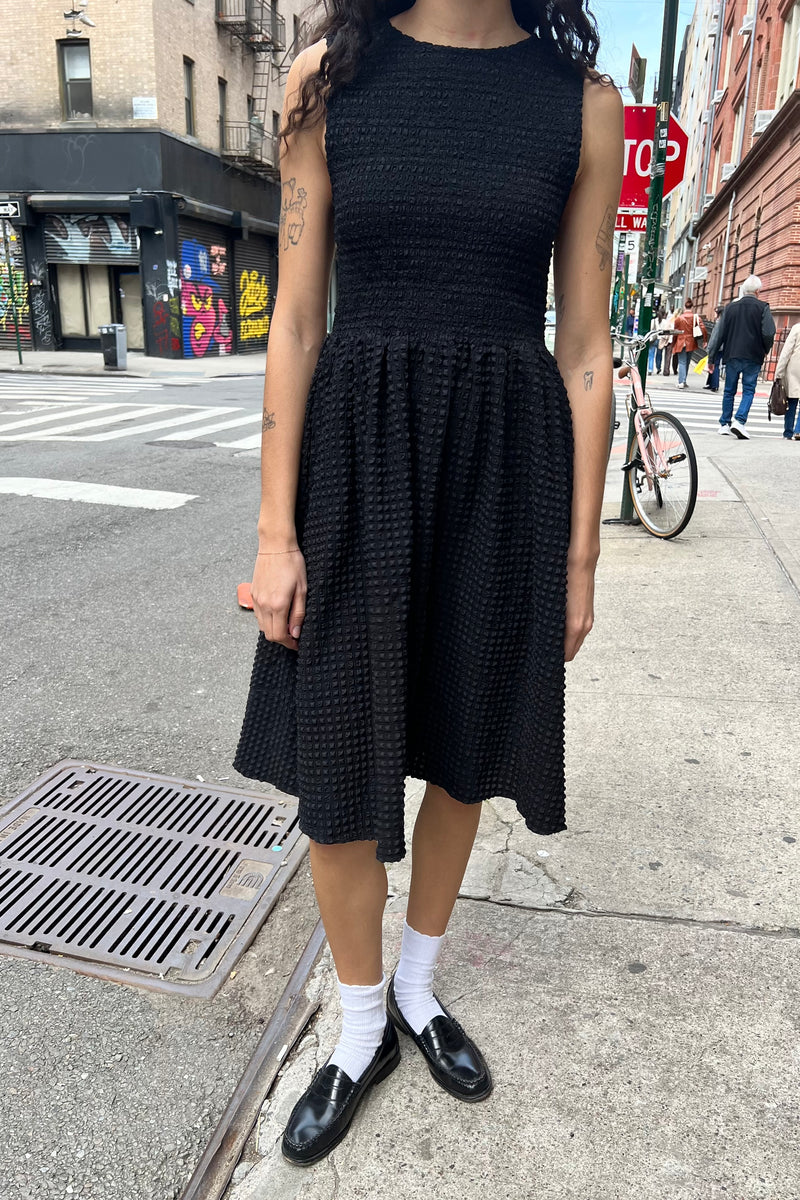 Garden Dress Sample - Licorice Bubble