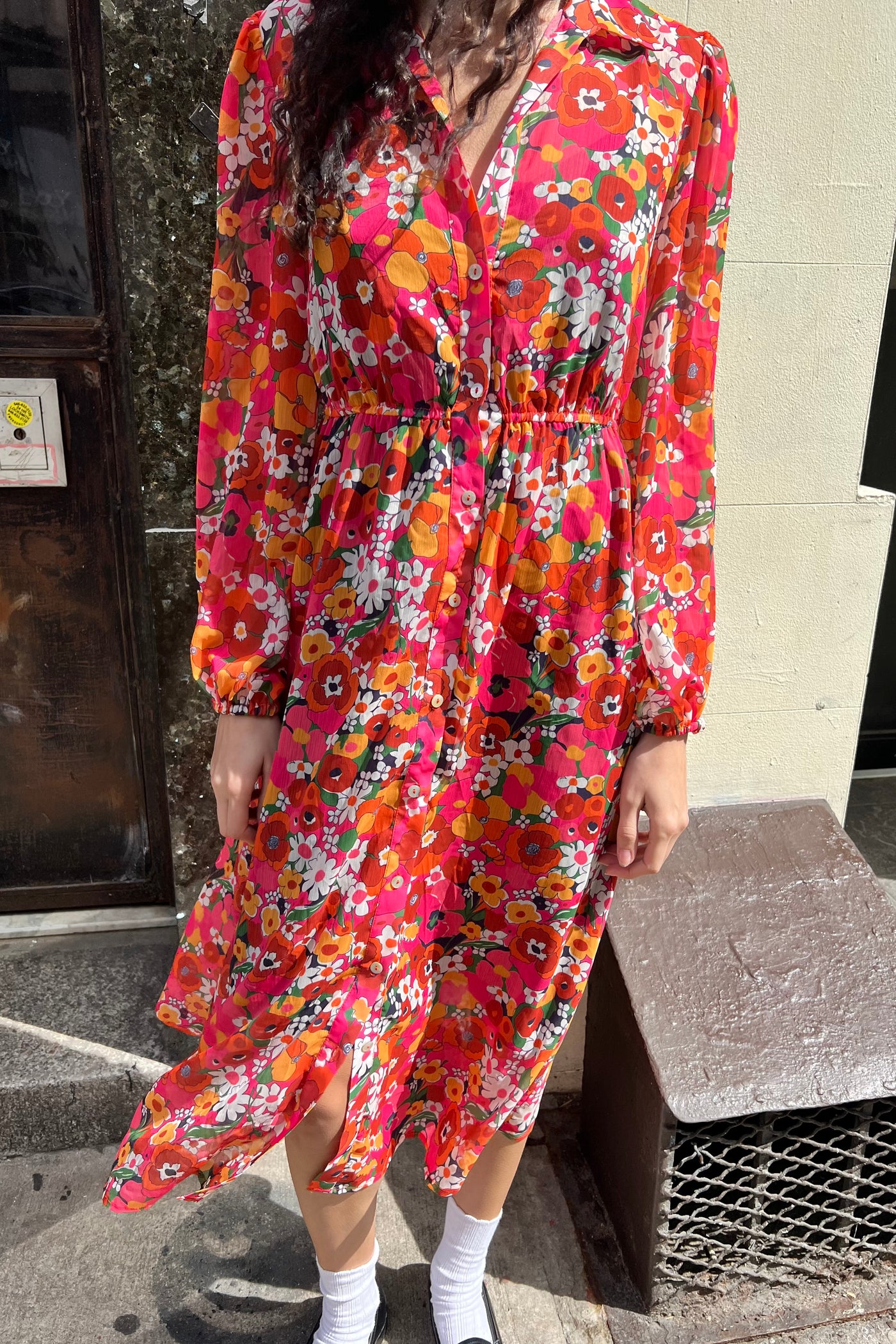 Vision Dress Sample - Mod Floral