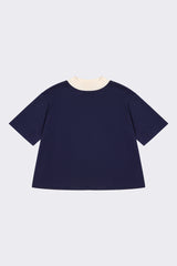 Condor Tee - Cream/Navy