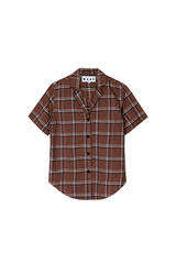 Gregory Top - Espresso Plaid