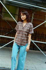 Gregory Top - Espresso Plaid