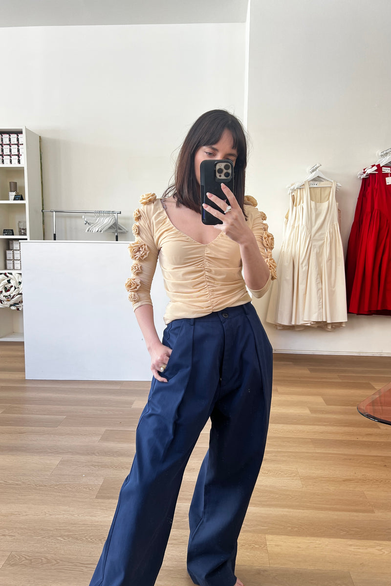 Studio Pant Sample - Blue