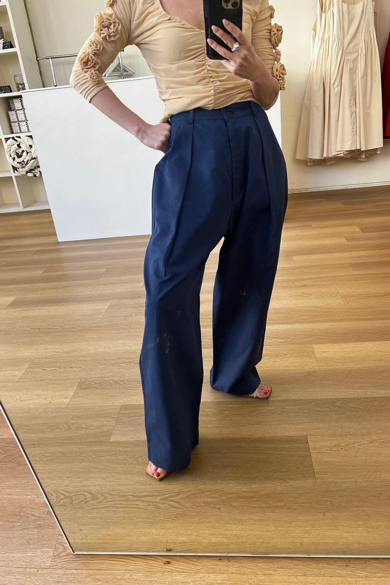 Studio Pant Sample - Blue