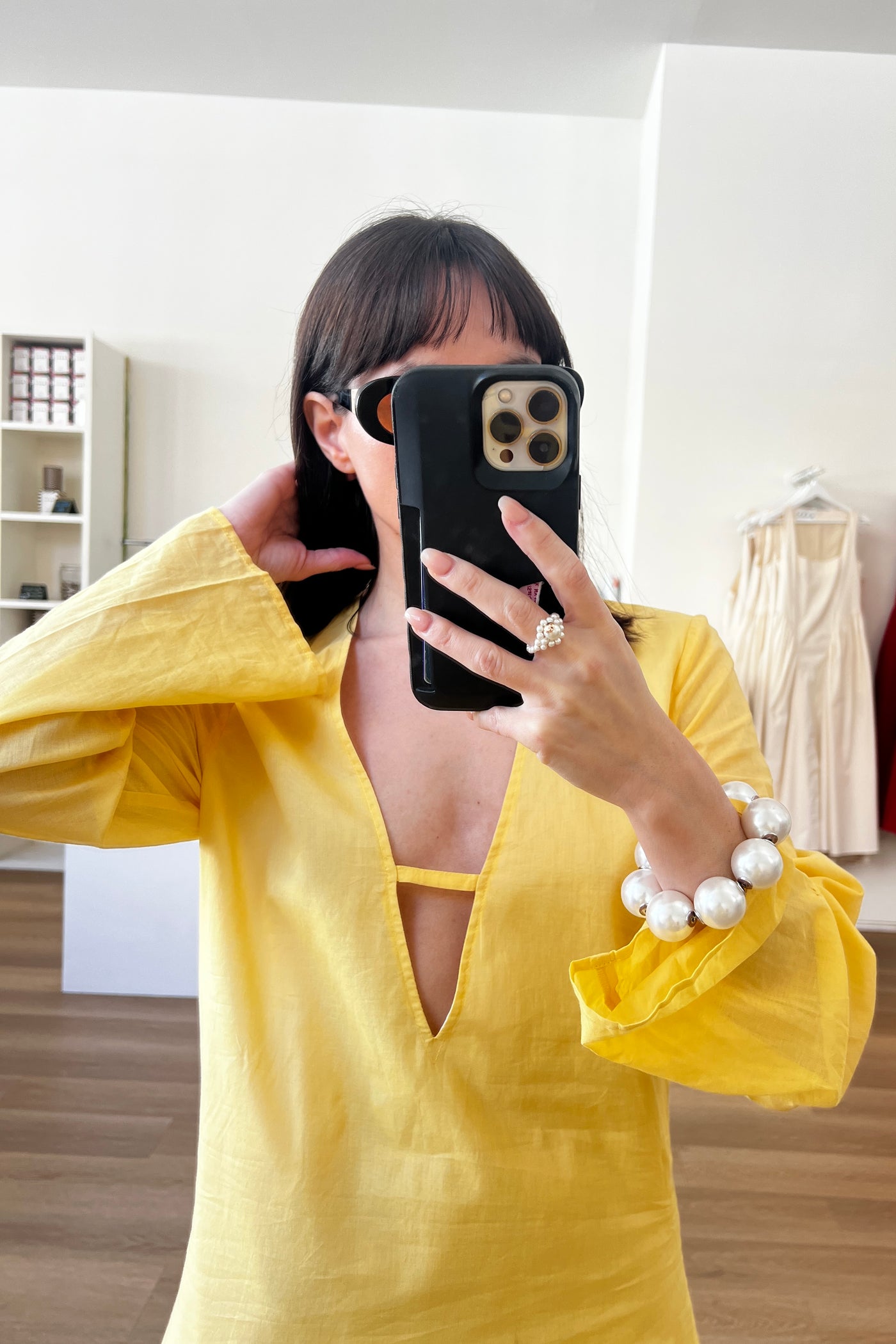 Tunic Dress Sample - Butter