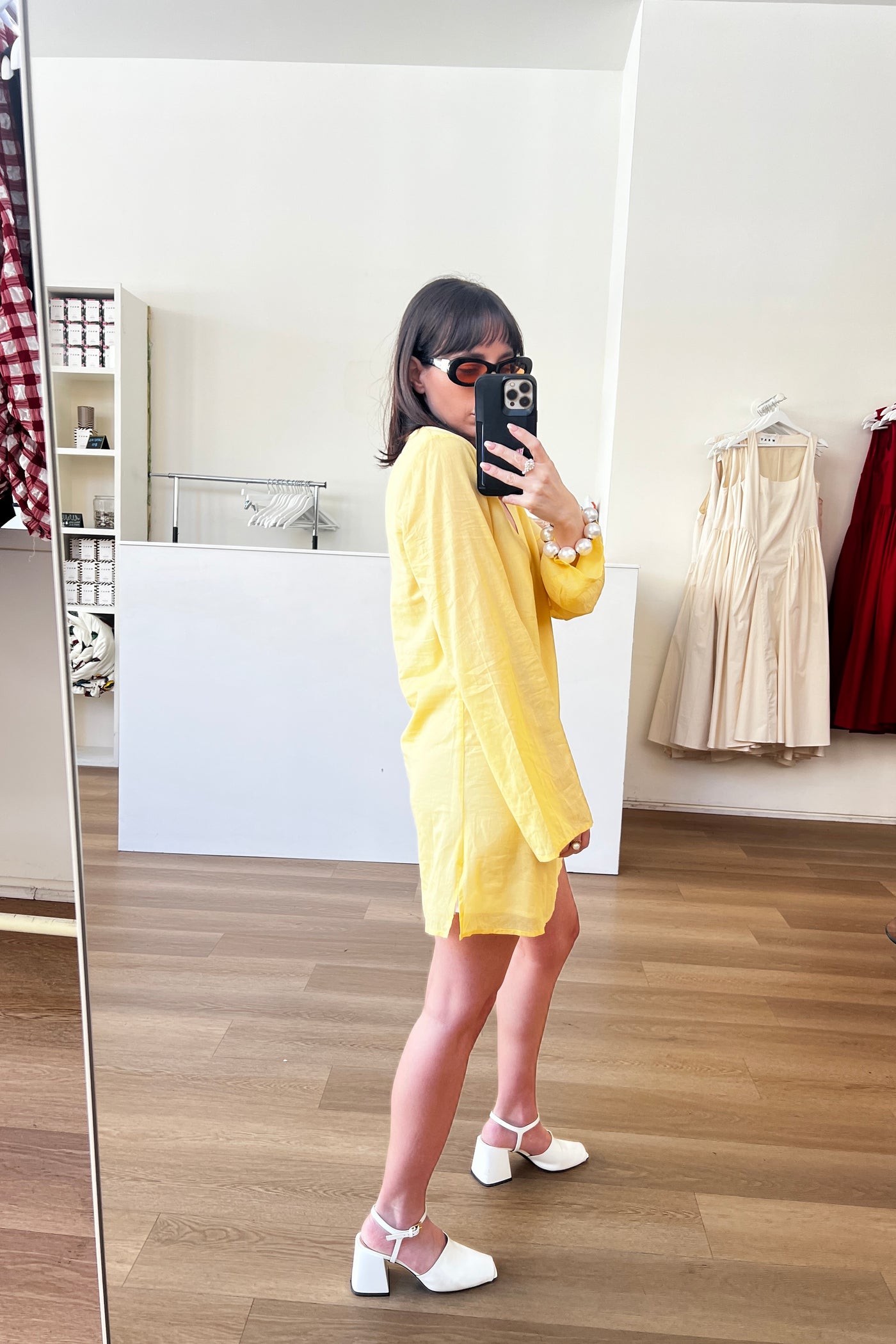 Tunic Dress Sample - Butter
