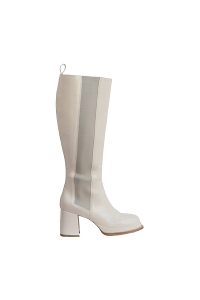 【LEEY】22FW PLATFORM HIGH BOOTS WHITE ■海外 限定■ LEEY】22FW PLATFORM HIGH BOOTS WHITE □海外 限定□