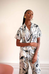 Long Lounge Set - Graphic Parade WRAY 