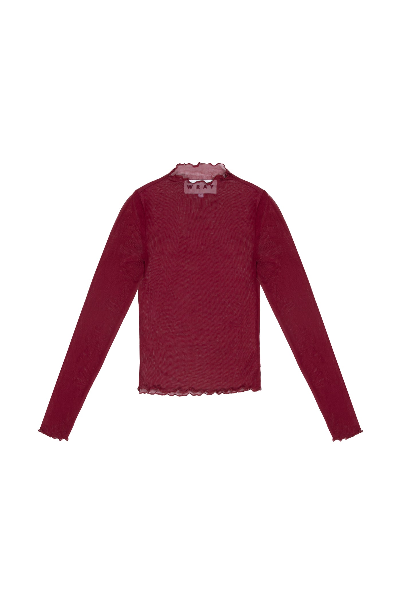 Long Sleeve Maya Tee - Merlot