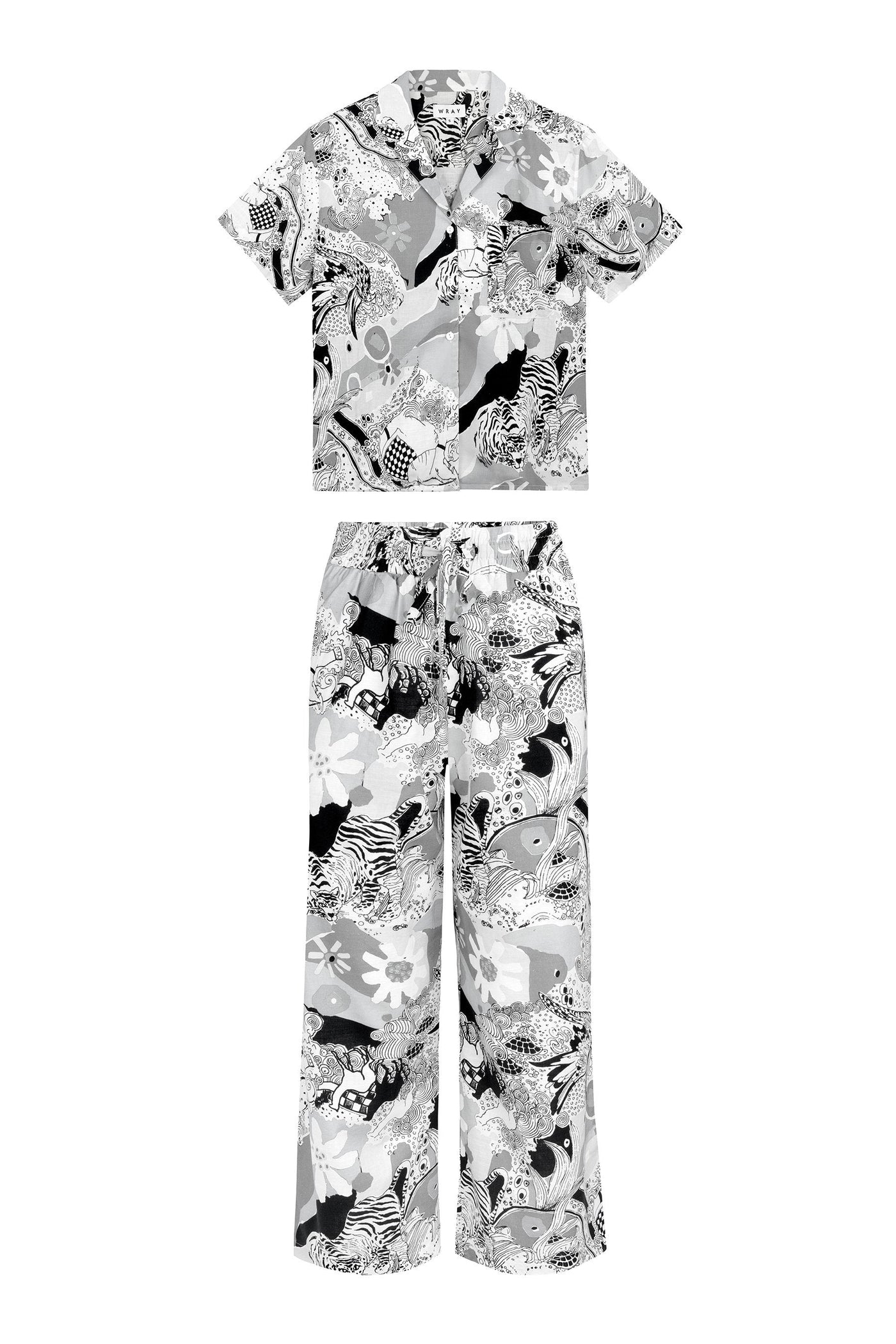 Long Lounge Set - Graphic Parade WRAY 