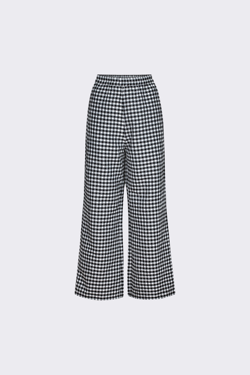 Luna Pant - Black Check