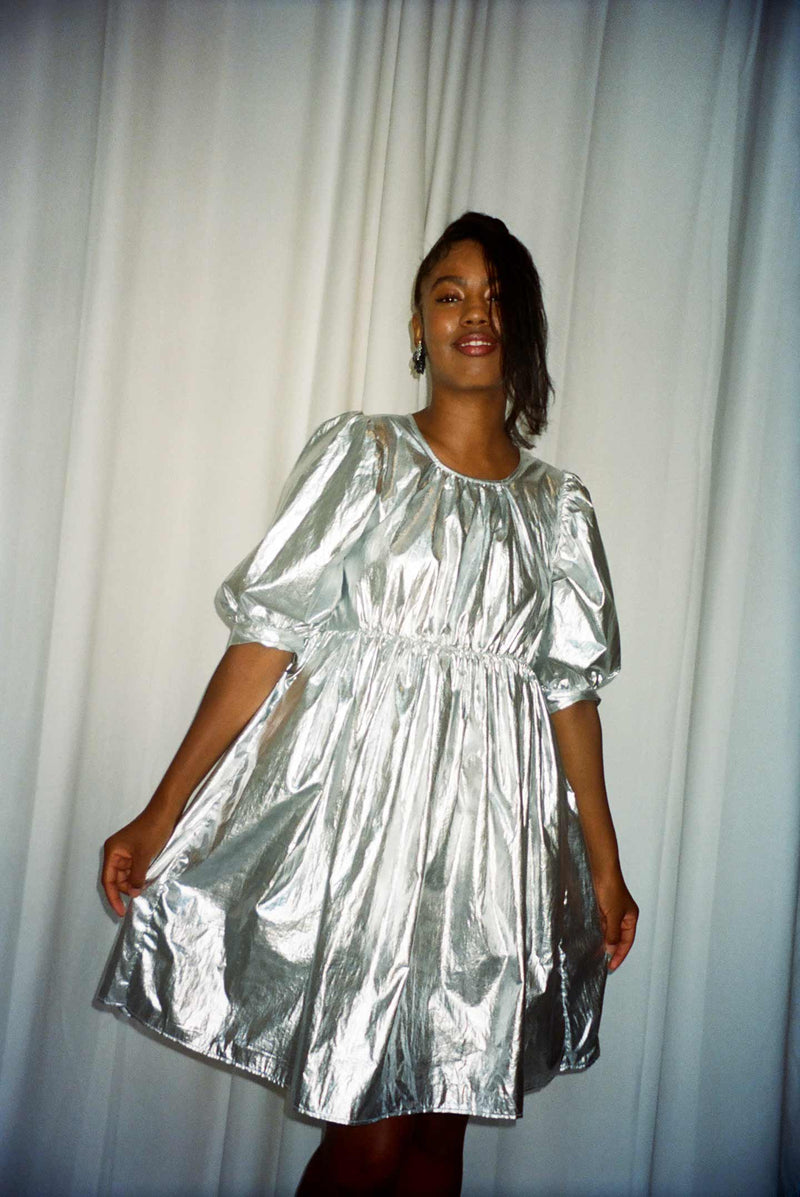 Nan Dress - Silver