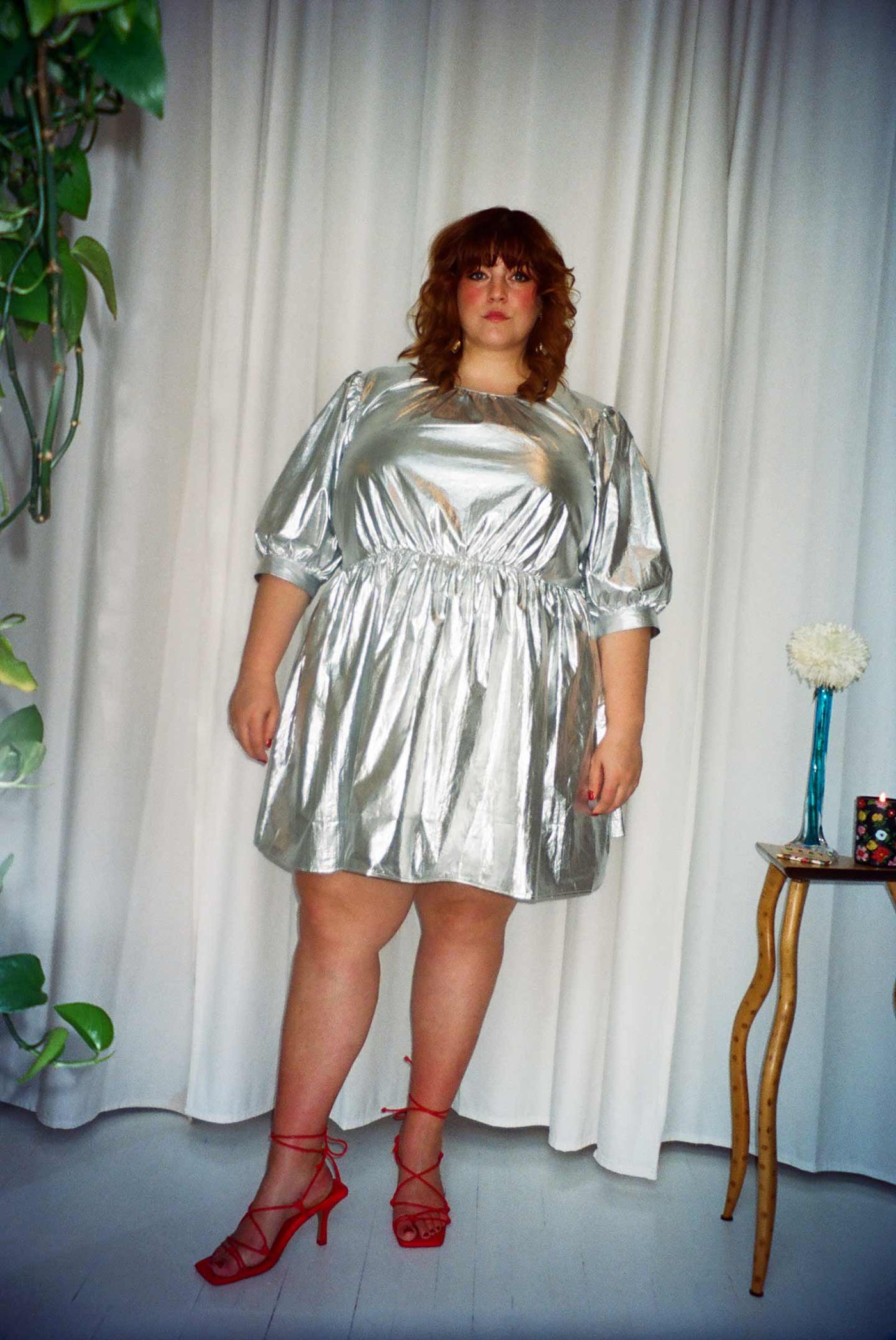 Nan Dress - Silver