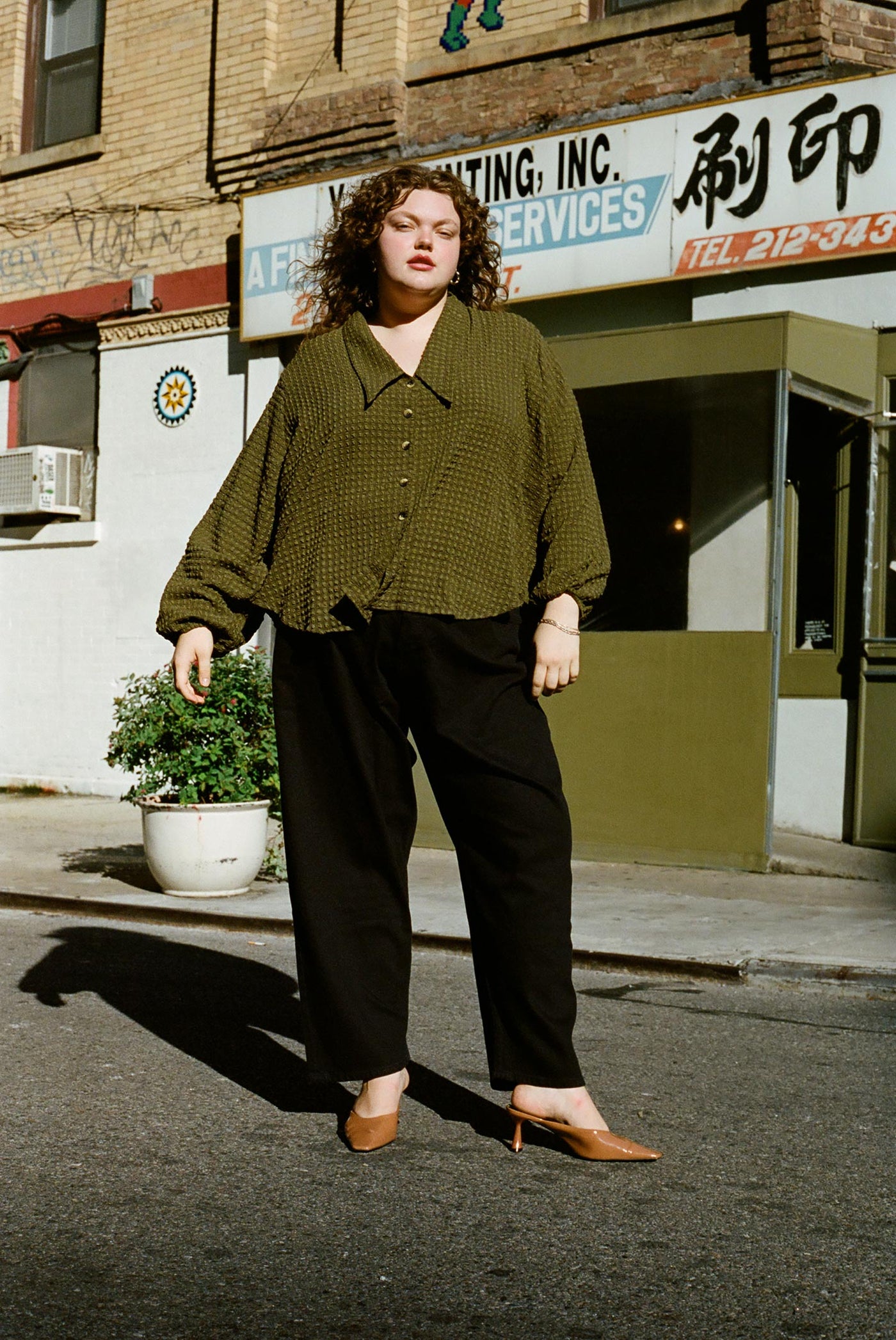 Nic Shirt - Kalamata Crinkle