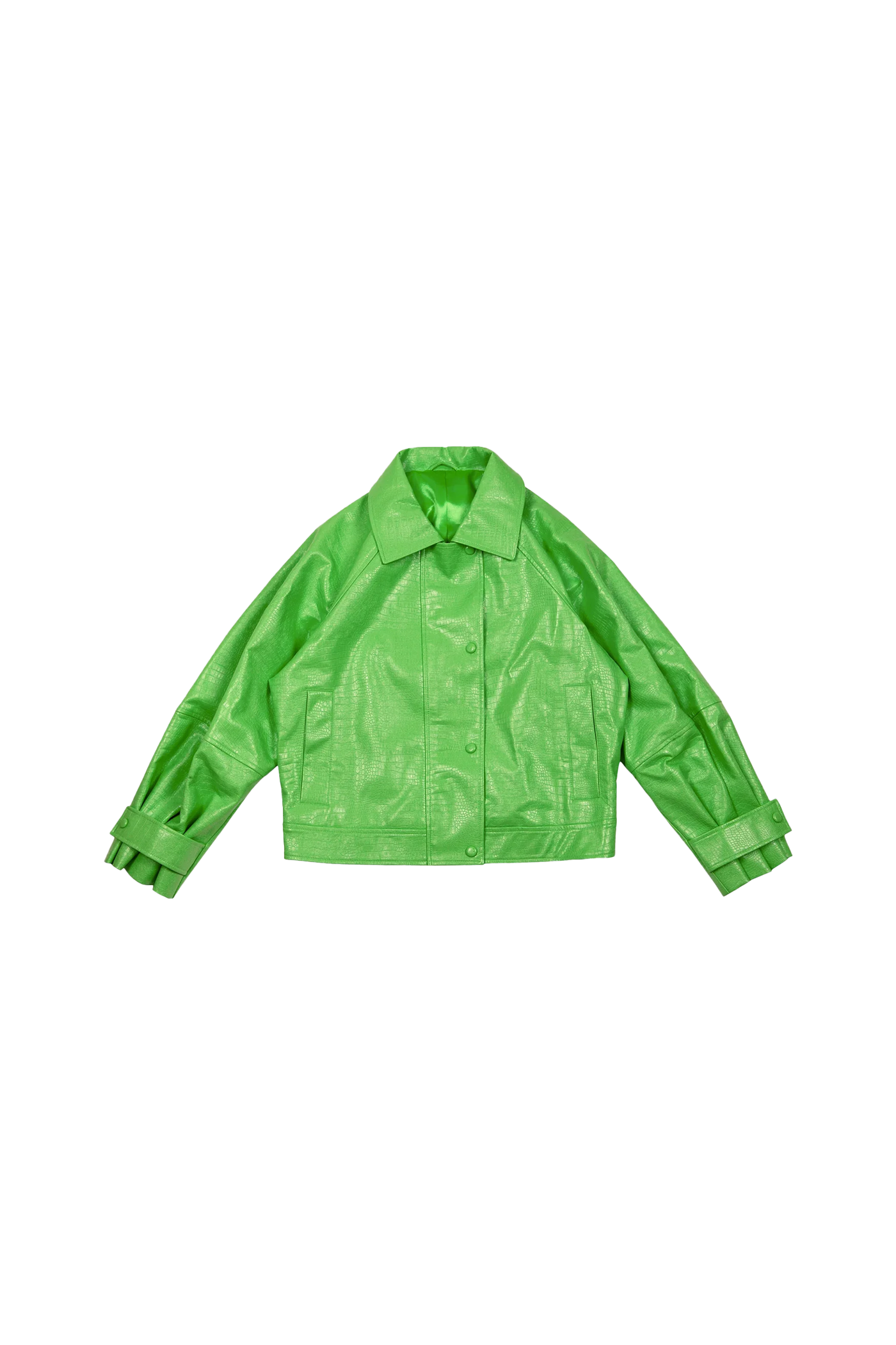 Pamela Jacket - Pistachio Lizard