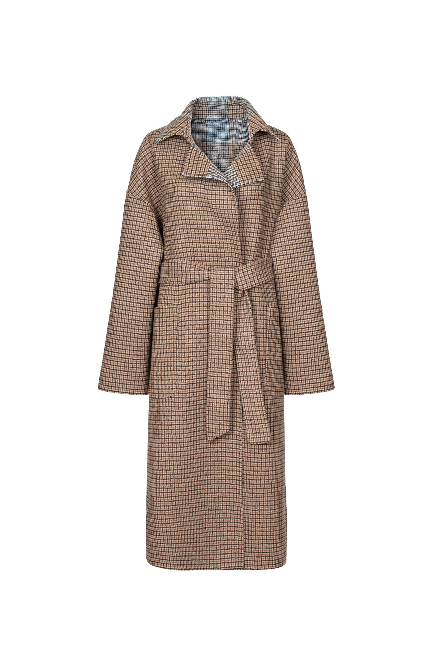 Roberta Trench - Reversible Mini Check