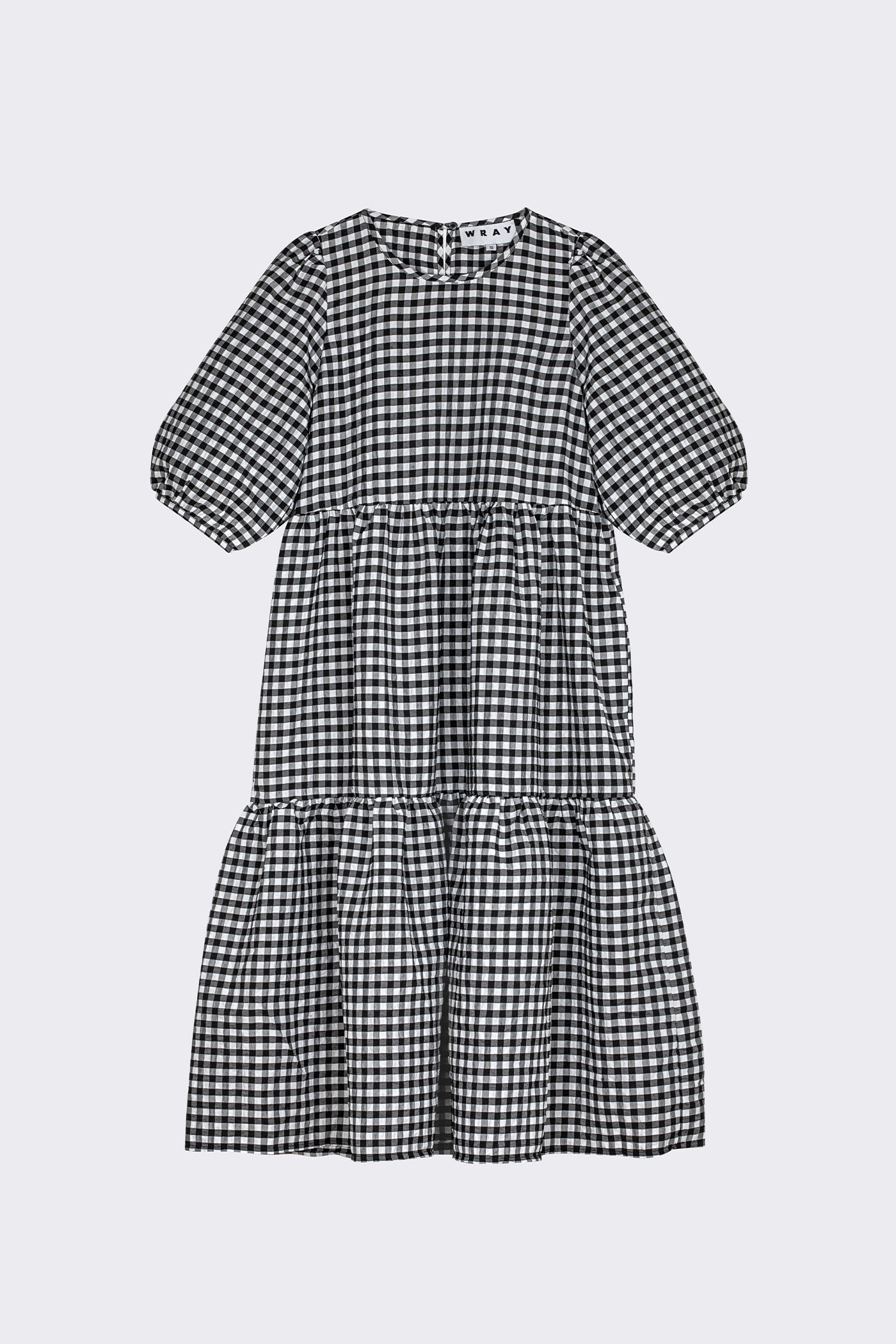 Rosemary Dress - Black Check