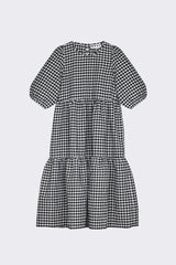 Rosemary Dress - Black Check