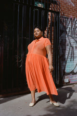 Sid Dress - International Orange