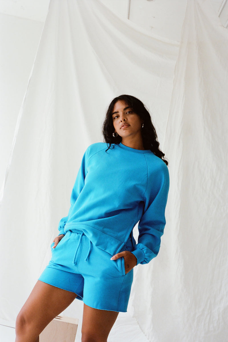 Vinnie Sweatshirt - Ocean