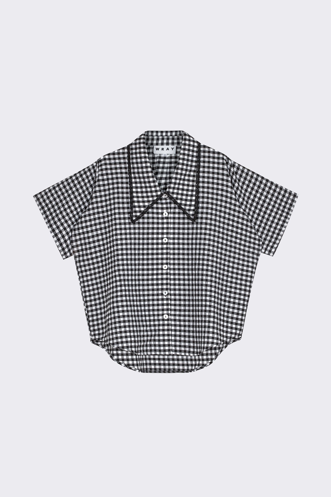 Tilda Top - Black Check