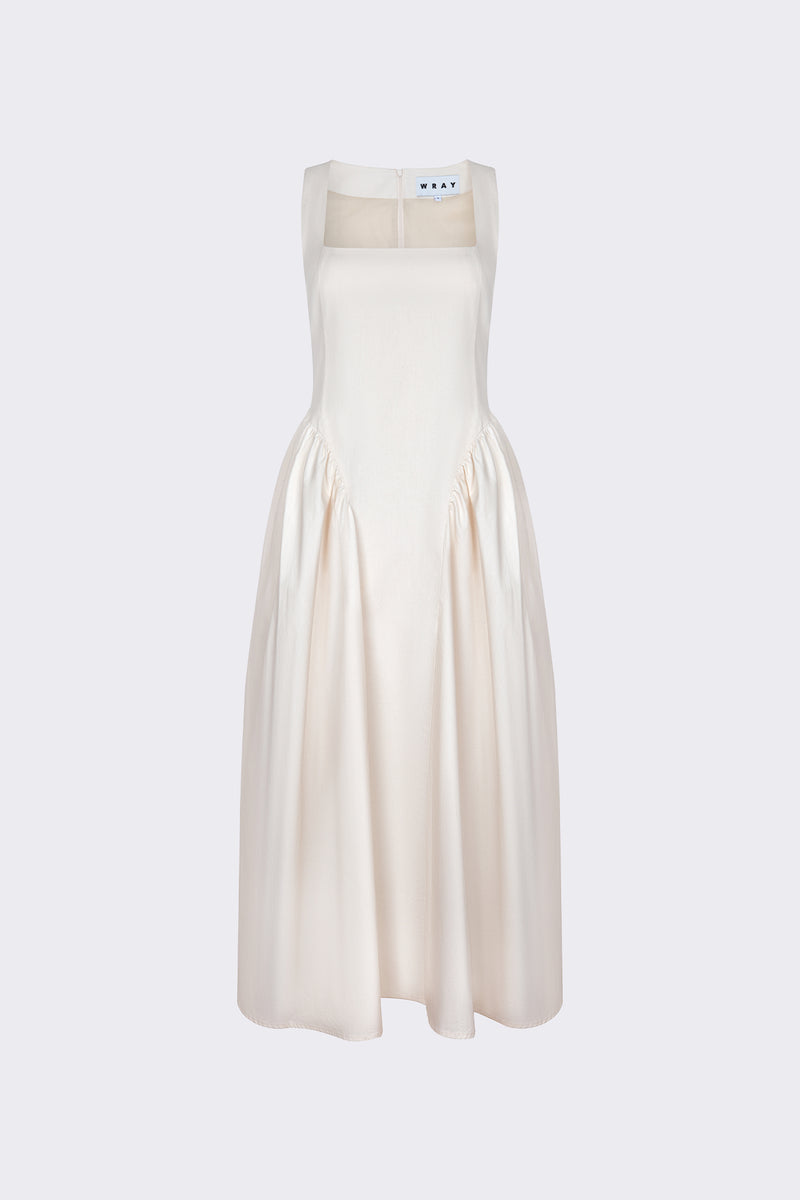 Vanessa Dress - Parchment