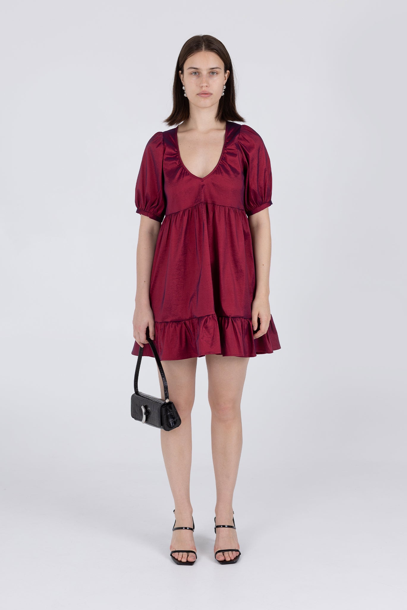 Ash Mini Dress - Berry