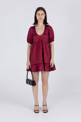 Ash Mini Dress - Berry