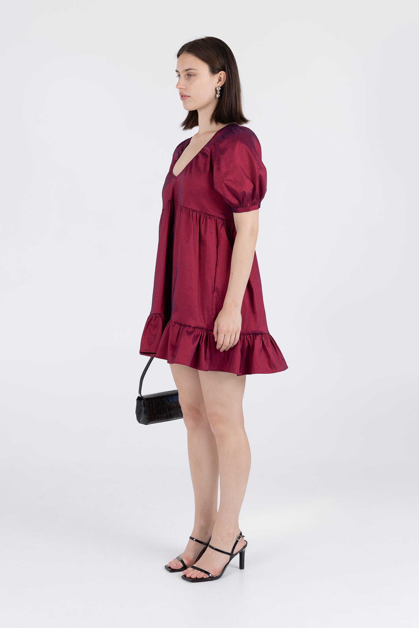 Ash Mini Dress - Berry