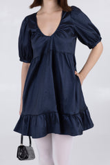 Ash Mini Dress - Navy