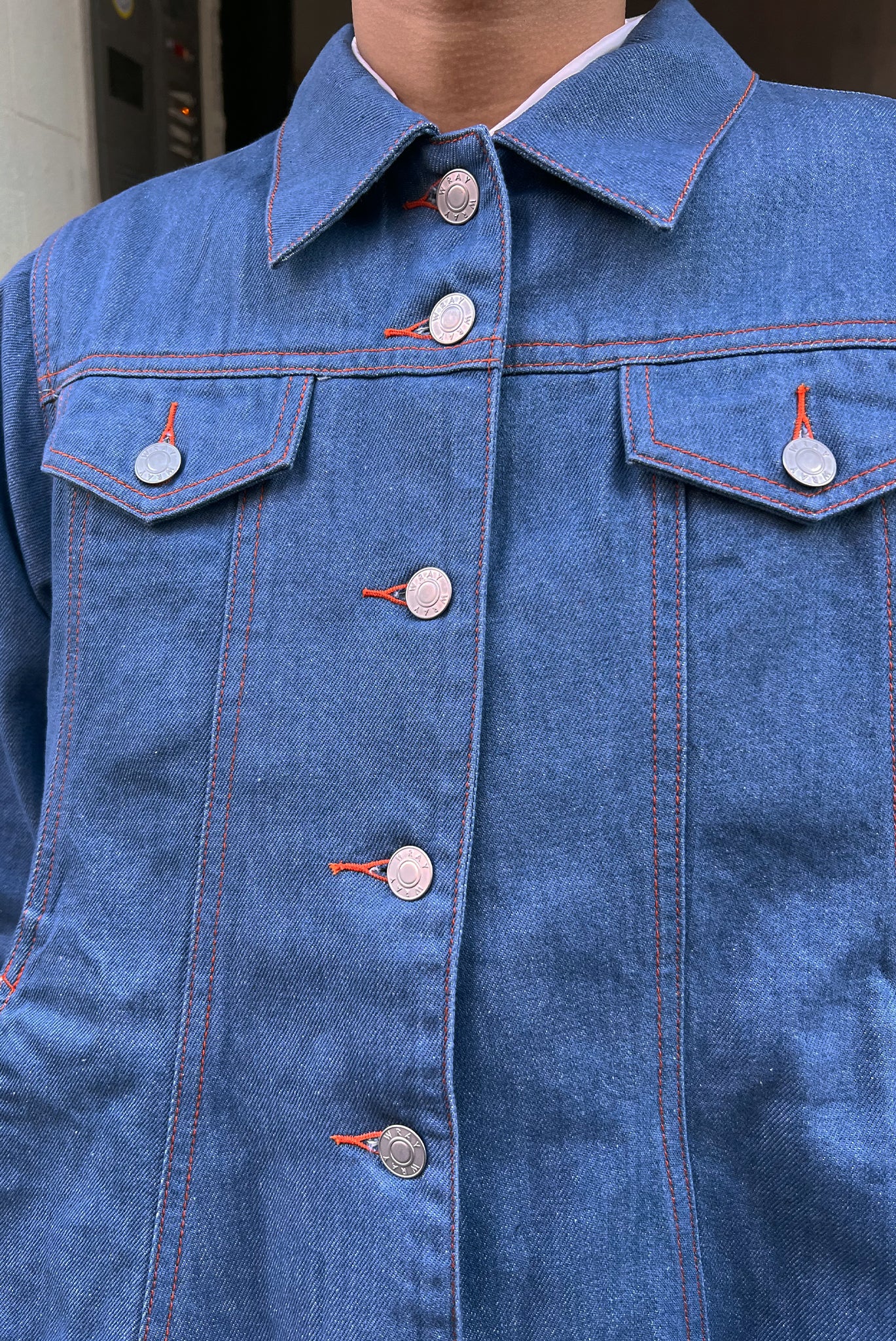 Aviator Jacket - 70’s Blue