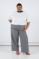 Luna Pant - Black Check