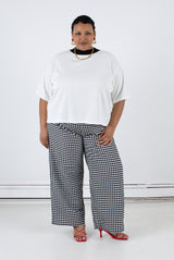 Luna Pant - Black Check