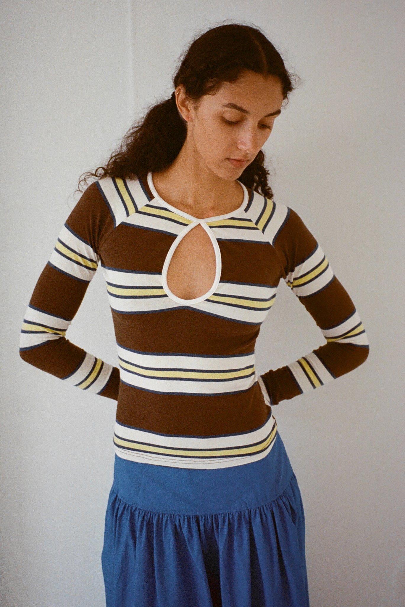 Farah Top - Multi Stripe