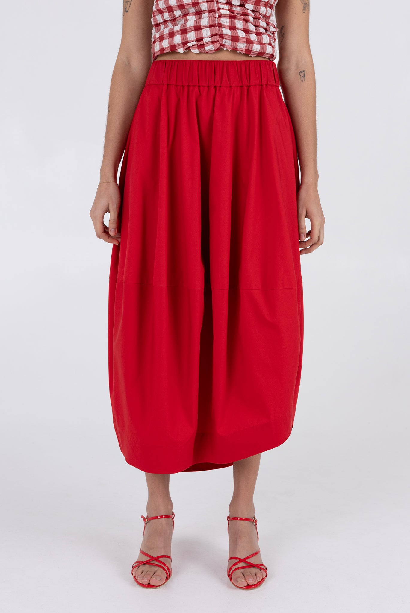 Vessel Skirt - Scarlet