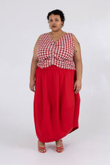 Vessel Skirt - Scarlet