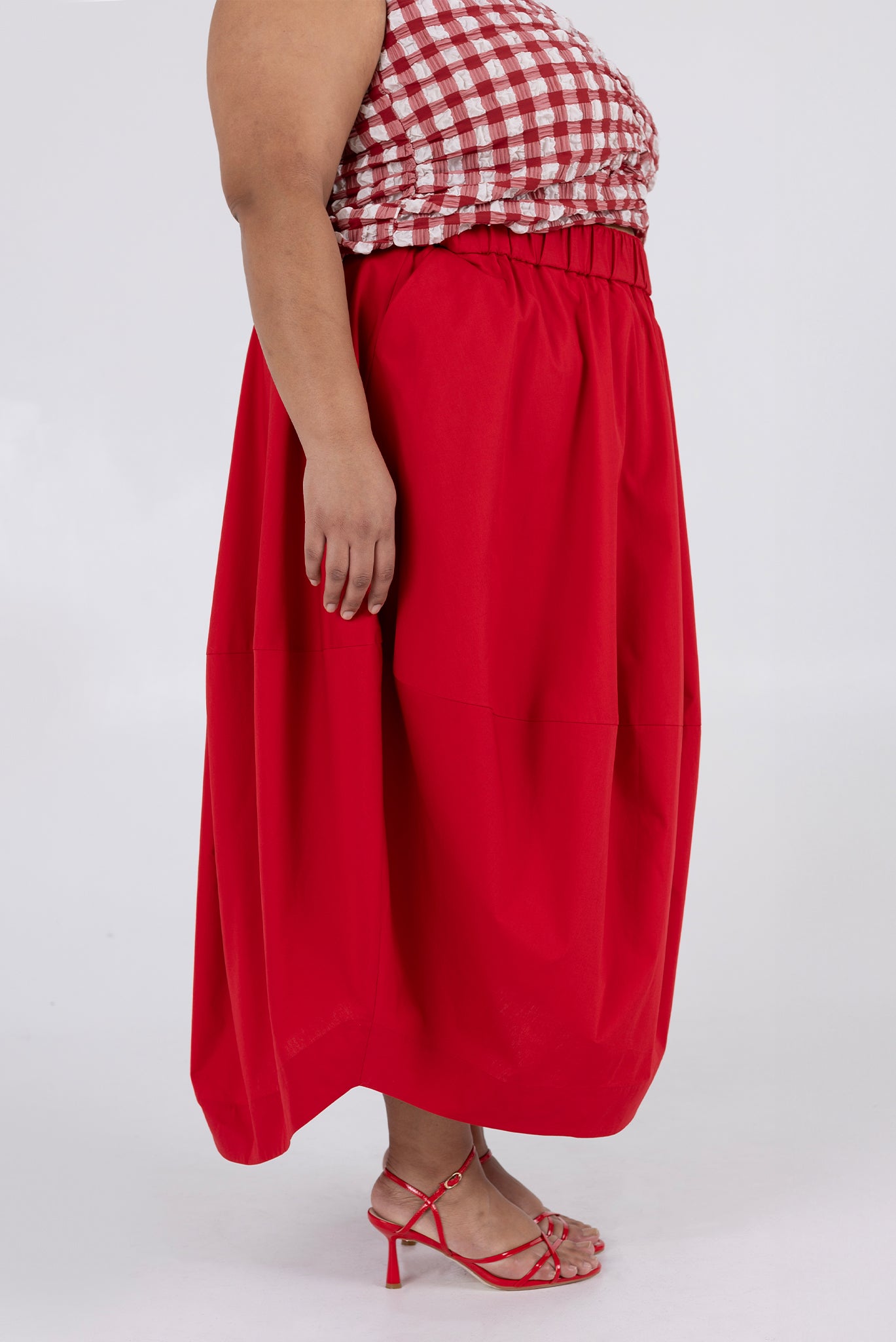 Vessel Skirt - Scarlet