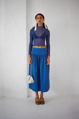 Lulu Skirt - Kahlo Blue