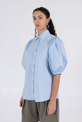 Madeline Top - Crystal Blue