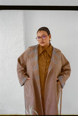 Roberta Trench - Reversible Mini Check