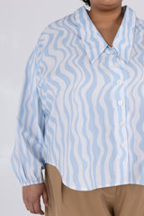 Nic Shirt - Wavy Stripe