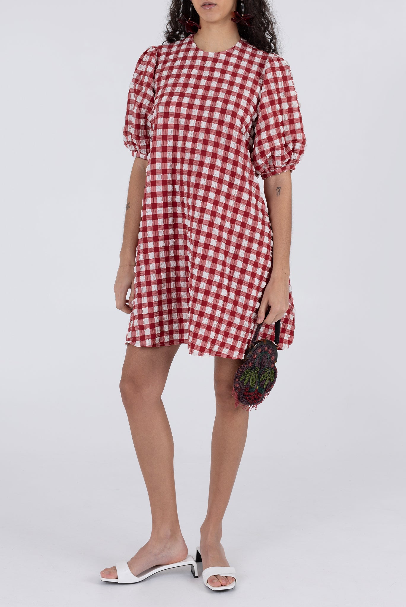 Orion Dress - Lipstick Check