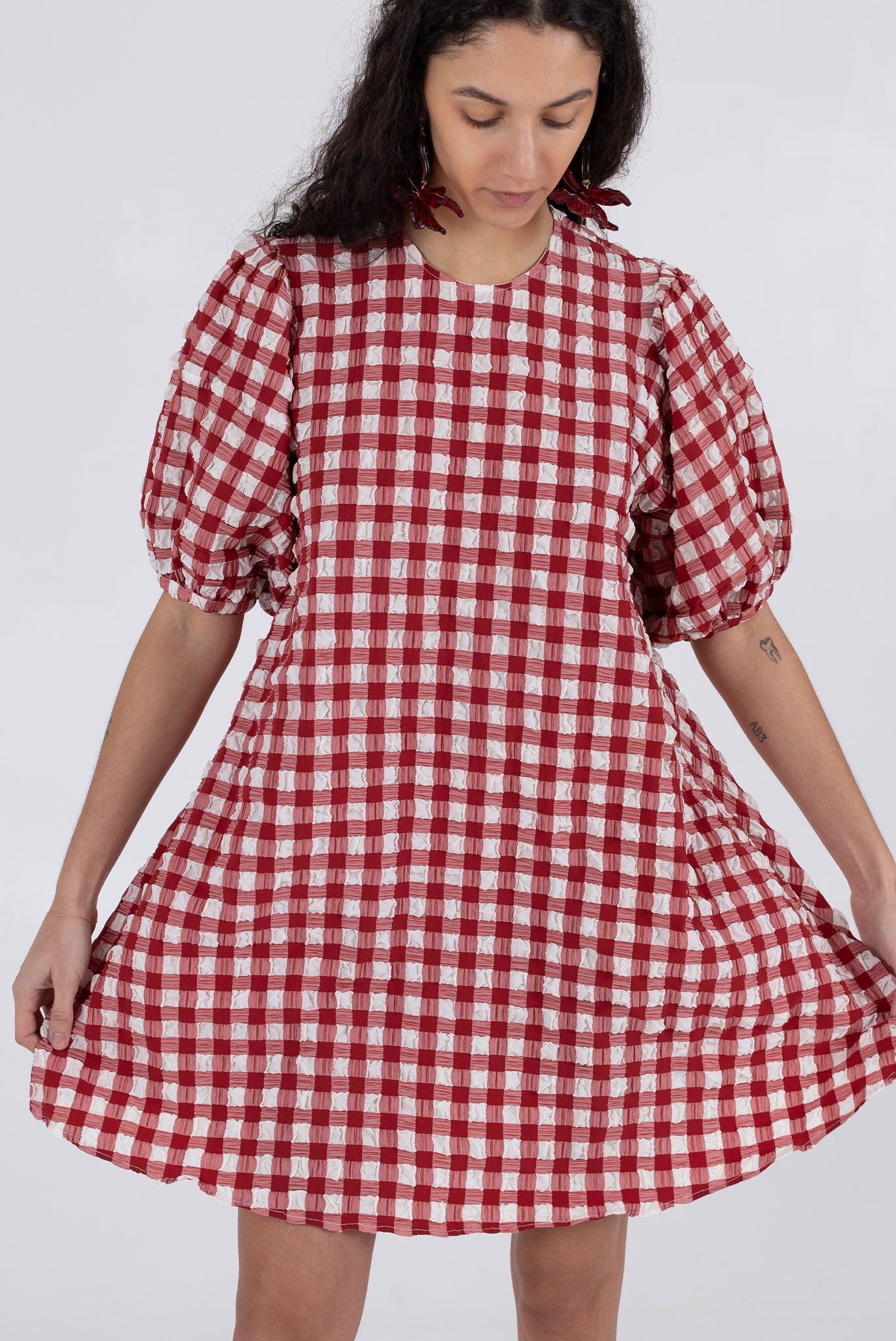 Orion Dress - Lipstick Check