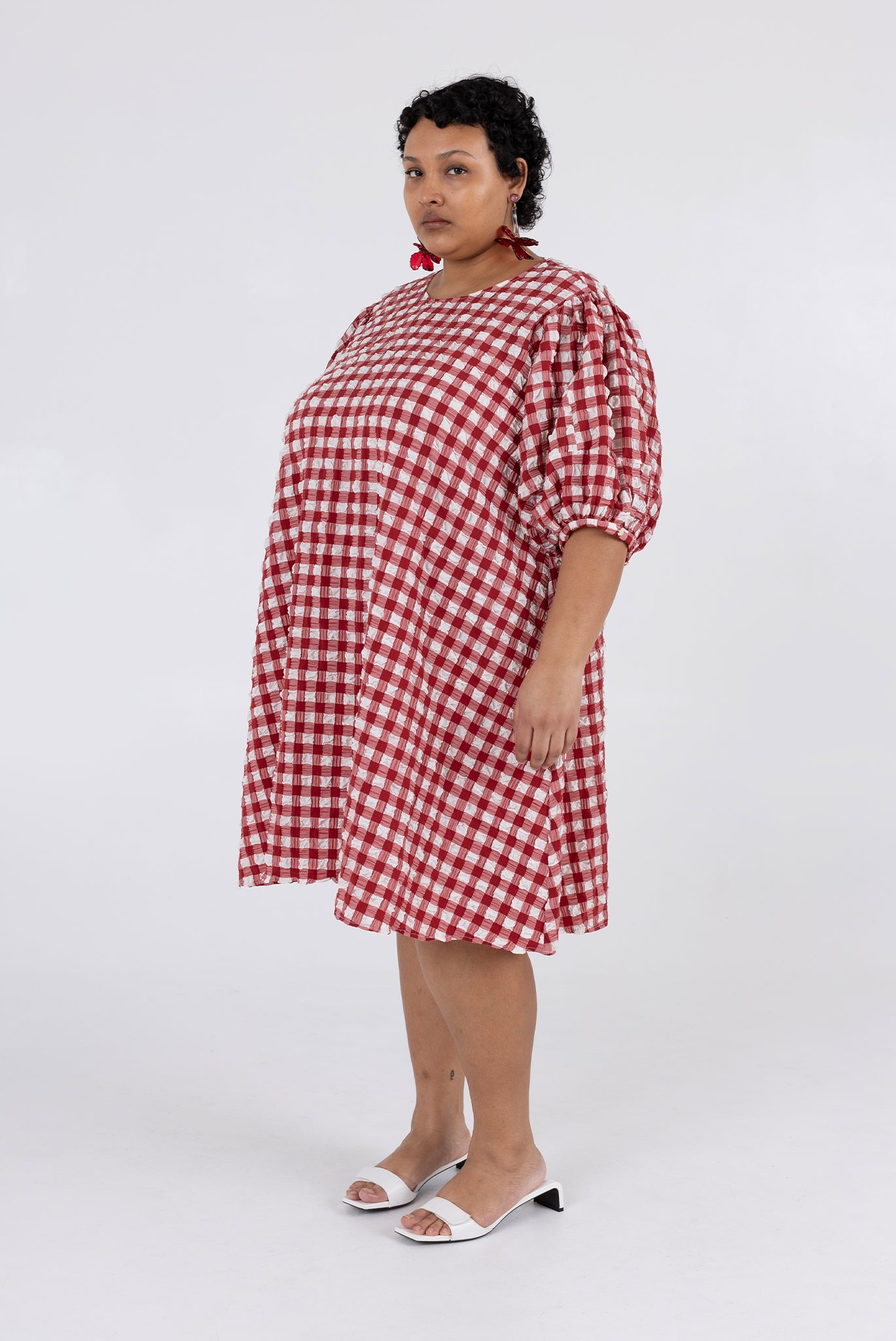 Orion Dress - Lipstick Check